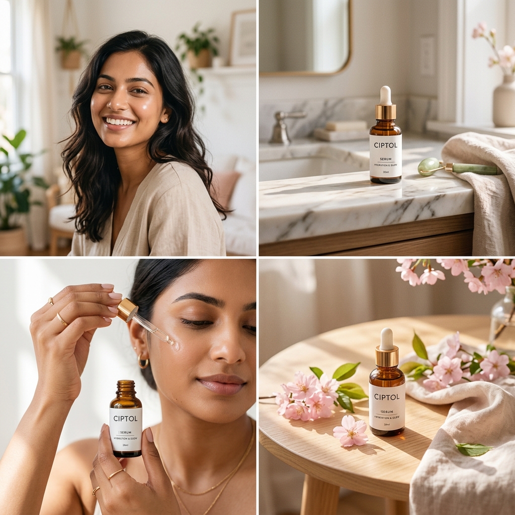 CIPTOL Skincare Lifestyle and Instagram Community Feed