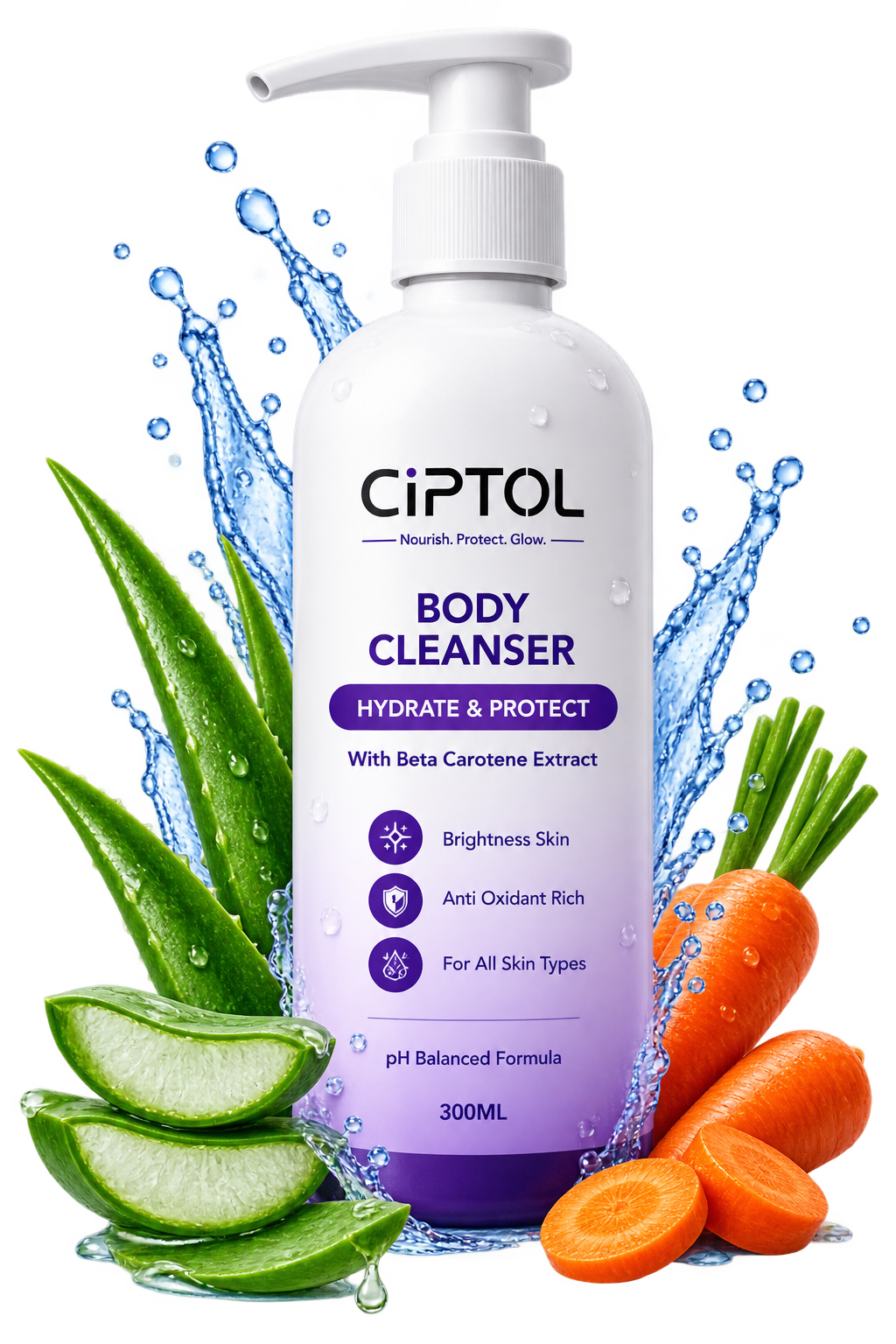 CIPTOL Hydrate & Protect Body Cleanser
