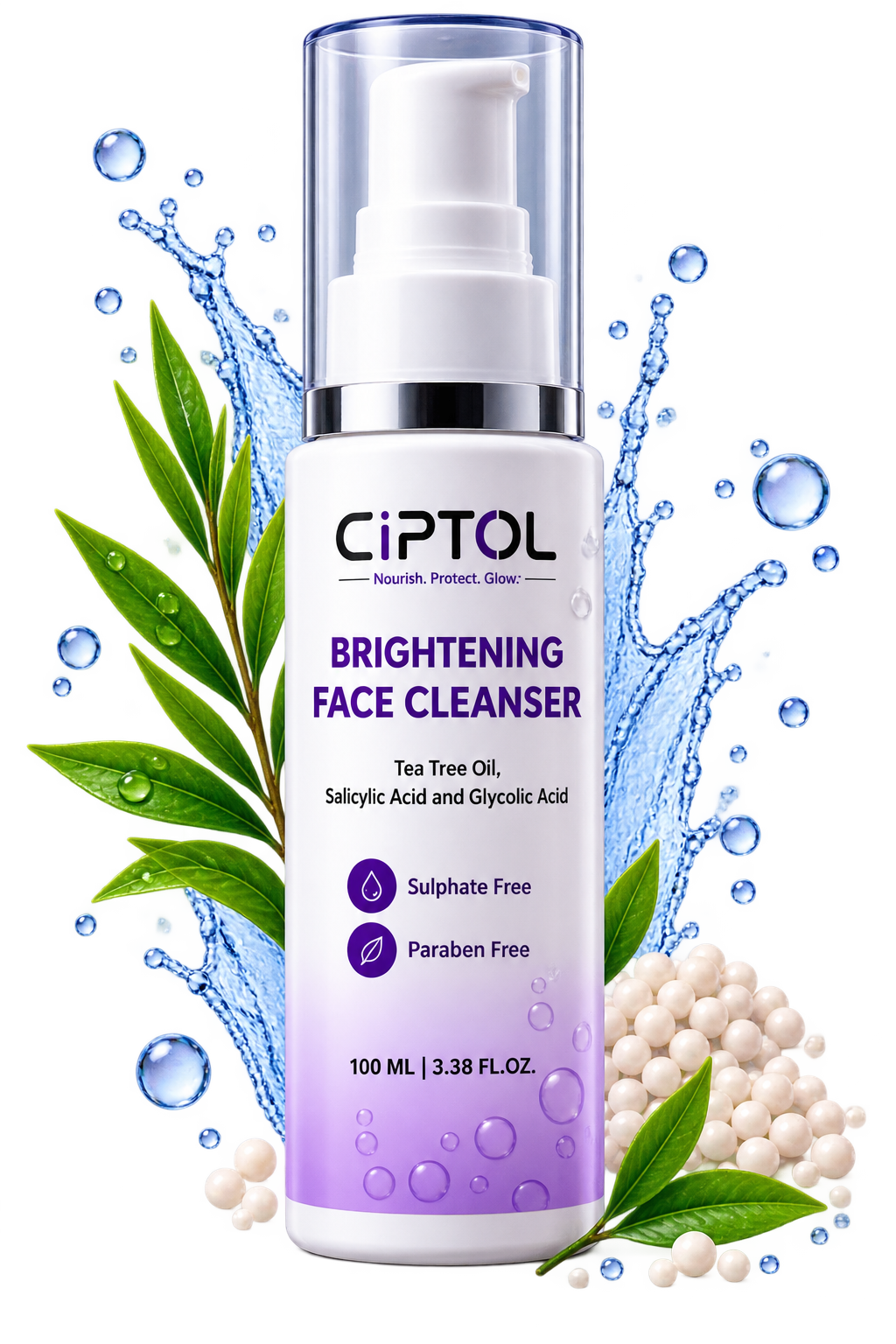 CIPTOL Cleanse & Brighten Face Cleanser